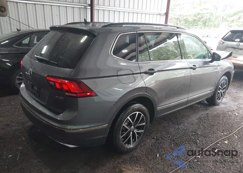 2021 Volkswagen Tiguan 2.0T Se/2.0T Se R-Line Black/2.0T Sel from USA, damaged, VIN 3VV2B7AX2MM111385